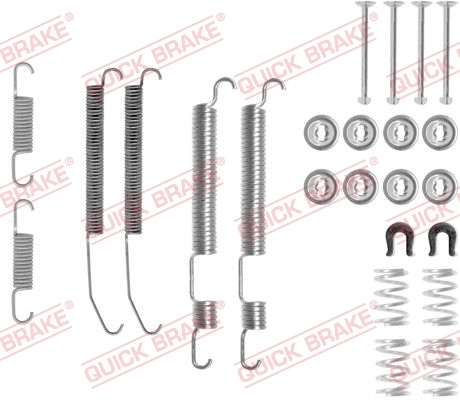 Комплектующие, тормозная колодка   105-0759   QUICK BRAKE