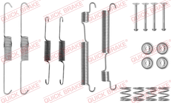 Комплект приладдя, гальмівна колодка   105-0770   QUICK BRAKE