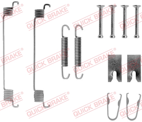 Комплектующие, тормозная колодка   105-0794   QUICK BRAKE