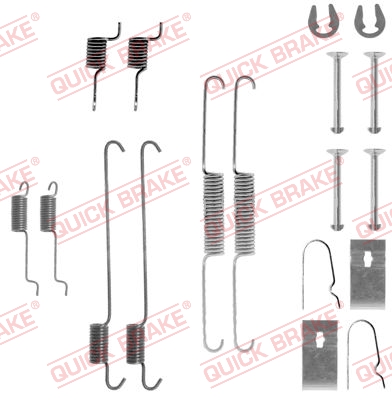 Комплектующие, тормозная колодка   105-0815   QUICK BRAKE