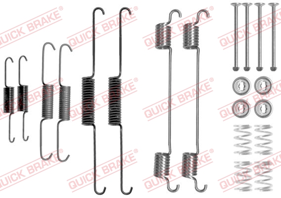 Комплектующие, тормозная колодка   105-0817   QUICK BRAKE