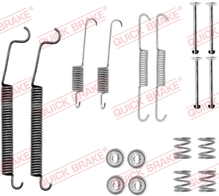 Комплектующие, тормозная колодка   105-0830   QUICK BRAKE