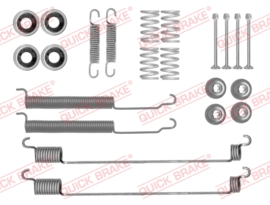 Комплектующие, тормозная колодка   105-0843   QUICK BRAKE