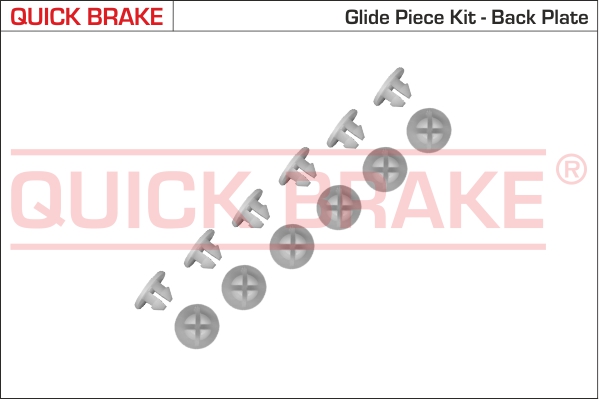 Комплектующие, тормозная колодка   6859K   QUICK BRAKE