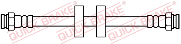 Тормозной шланг   22.206   QUICK BRAKE