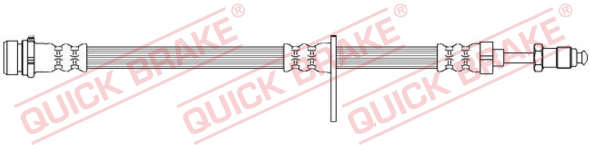 Тормозной шланг   32.701   QUICK BRAKE