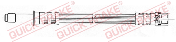 Гальмівний шланг   37.017   QUICK BRAKE