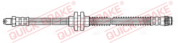 Тормозной шланг   37.921   QUICK BRAKE