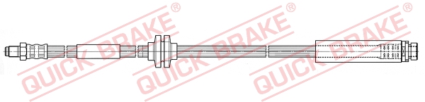 Гальмівний шланг   37.936   QUICK BRAKE