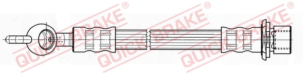 Тормозной шланг   50.055   QUICK BRAKE