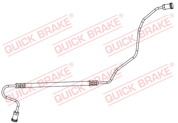 Тормозной шланг   96.018   QUICK BRAKE