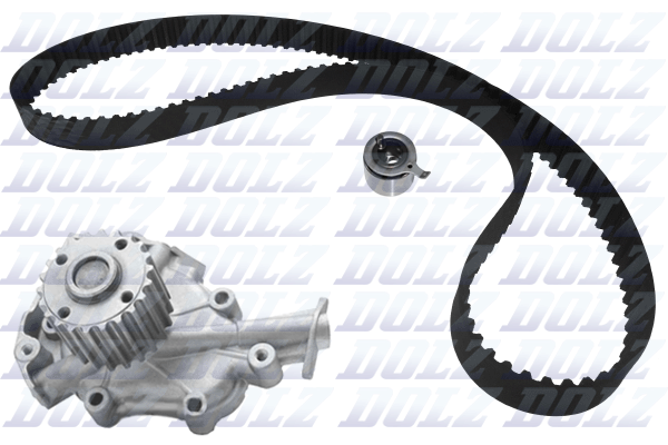 Водяний насос + зубчастий ремінь, DOLZ KD138 Водяний насос + зубчастий ремінь, DOLZ KD138
