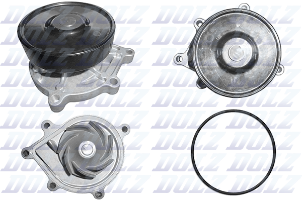 Насос охолоджувальної рідини, охолодження двигуна   B239   DOLZ