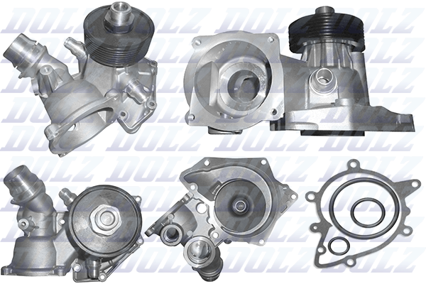 Водяной насос, охлаждение двигателя   B240   DOLZ