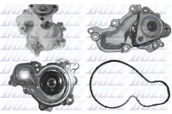 Водяной насос, охлаждение двигателя   F240   DOLZ