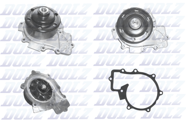 Насос охолоджувальної рідини, охолодження двигуна   M258   DOLZ