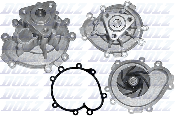 Насос охолоджувальної рідини, охолодження двигуна   P500   DOLZ