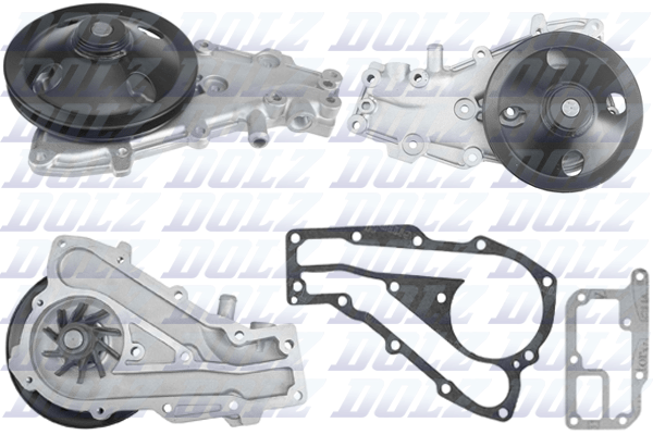 Насос охолоджувальної рідини, охолодження двигуна   R129   DOLZ