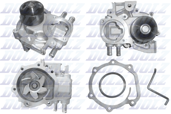 Насос охолоджувальної рідини, охолодження двигуна   S236   DOLZ