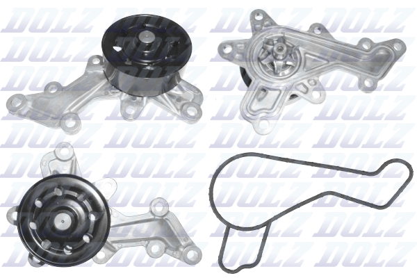 Насос охолоджувальної рідини, охолодження двигуна   T263   DOLZ