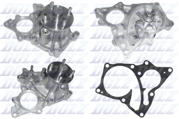 Насос охолоджувальної рідини, охолодження двигуна   T267   DOLZ