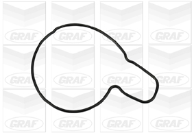 Насос охолоджувальної рідини, охолодження двигуна PA809 GRAF #1