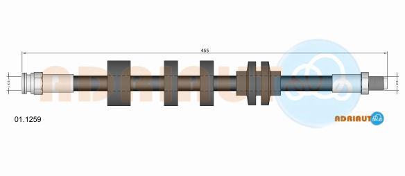 Гальмівний шланг   01.1259   ADRIAUTO