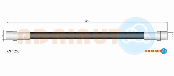 Тормозной шланг   03.1202   ADRIAUTO
