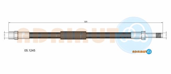 Тормозной шланг   05.1245   ADRIAUTO