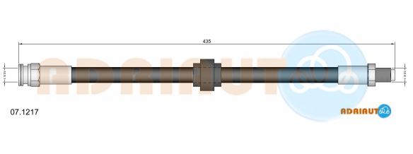 Гальмівний шланг   07.1217   ADRIAUTO