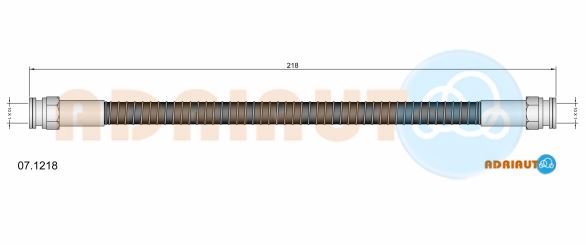 Гальмівний шланг   07.1218   ADRIAUTO