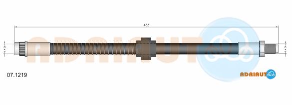 Гальмівний шланг   07.1219   ADRIAUTO