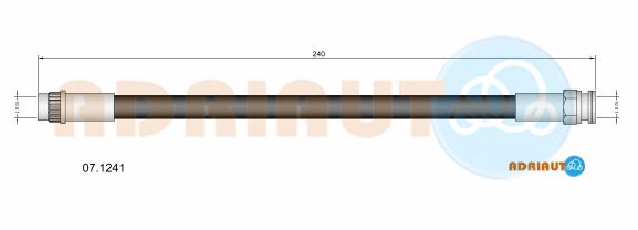 Тормозной шланг   07.1241   ADRIAUTO