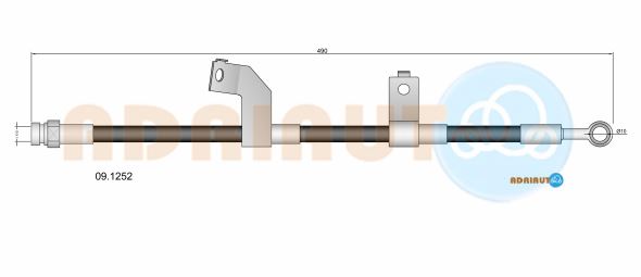 Гальмівний шланг   09.1252   ADRIAUTO