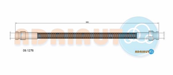 Тормозной шланг   09.1276   ADRIAUTO