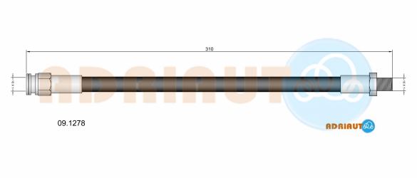 Тормозной шланг   09.1278   ADRIAUTO