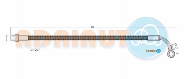 Гальмівний шланг   10.1297   ADRIAUTO