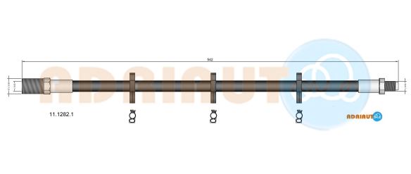 Тормозной шланг   11.1282.1   ADRIAUTO