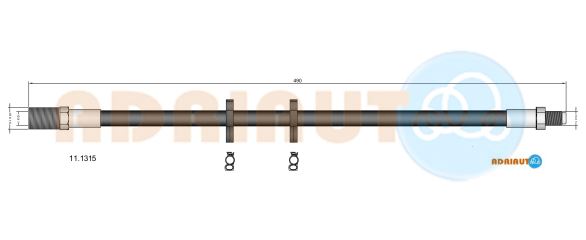 Гальмівний шланг   11.1315   ADRIAUTO