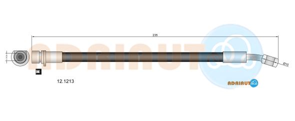Тормозной шланг   12.1213   ADRIAUTO