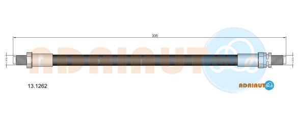 Гальмівний шланг   13.1262   ADRIAUTO