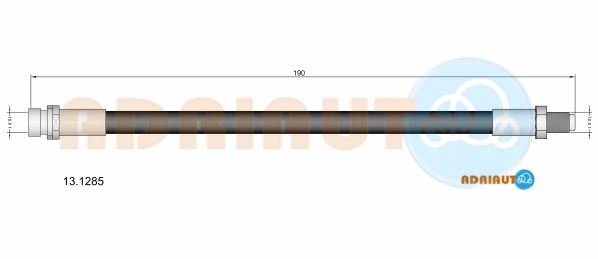 Тормозной шланг   13.1285   ADRIAUTO