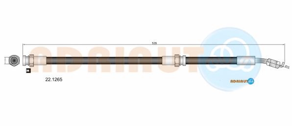Тормозной шланг   22.1265   ADRIAUTO
