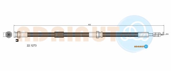 Тормозной шланг   22.1273   ADRIAUTO
