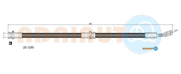 Тормозной шланг   28.1285   ADRIAUTO