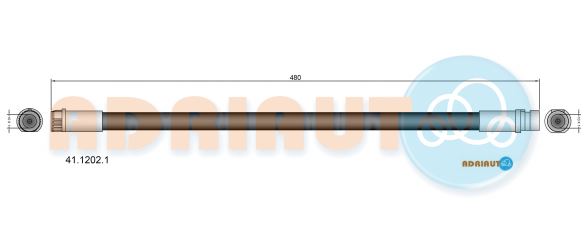 Гальмівний шланг   41.1202.1   ADRIAUTO