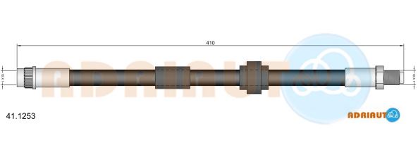 Тормозной шланг   41.1253   ADRIAUTO