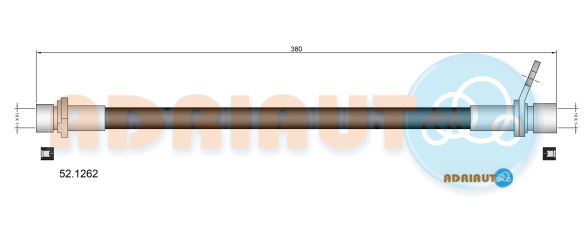 Тормозной шланг   52.1262   ADRIAUTO
