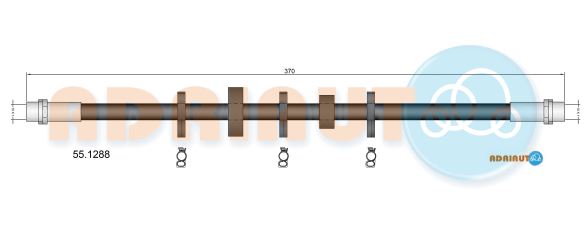 Гальмівний шланг   55.1288   ADRIAUTO