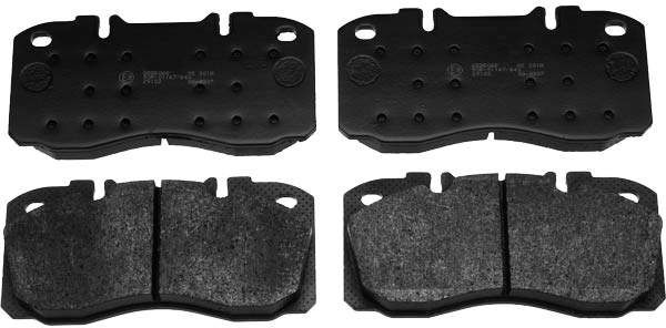 Комплект гальмівних накладок, дискове гальмо GDB5068 TRW #2